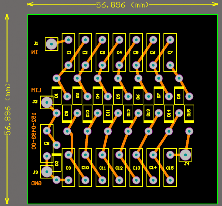 TEK 7704A HV multiplier